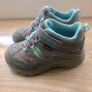 Merrell kids hiking boots waterproof